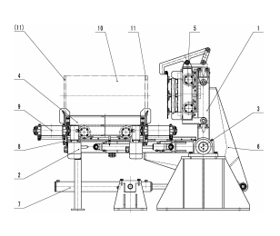 翻轉(zhuǎn)臺(tái)結(jié)構(gòu)圖